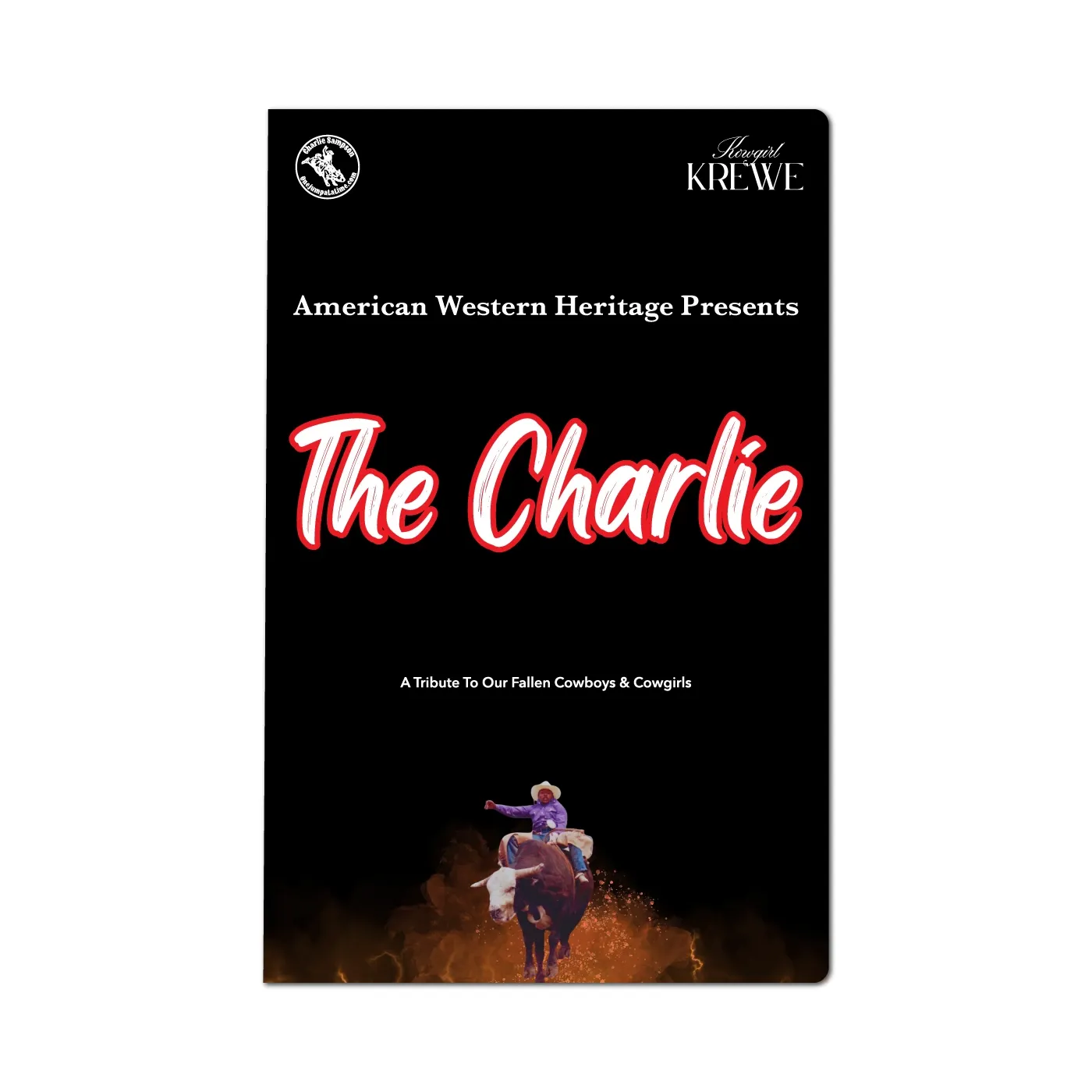 The Charlie rodeo brochure cover design