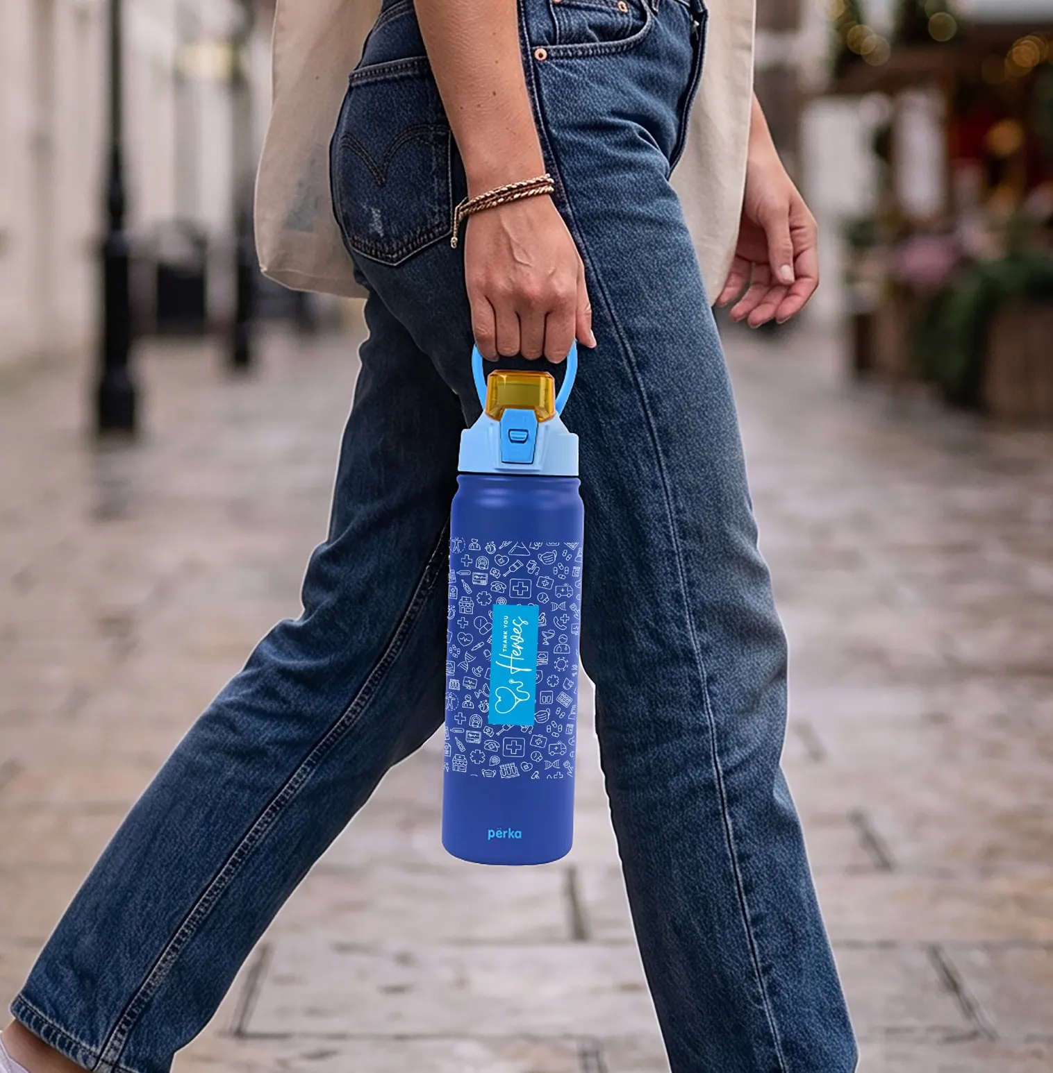 Perka Rex Fresh 24 oz Water Bottle