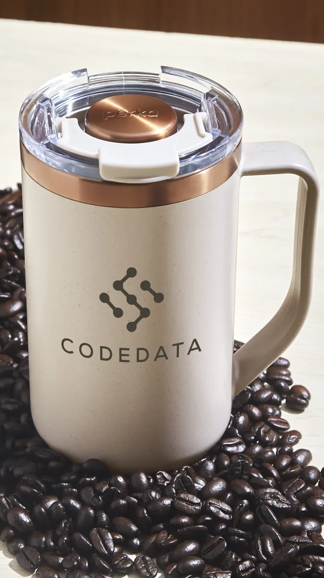 Guji 15 oz Recycled Steel and Coffee Grounds Mug