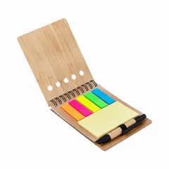 Ridgecrest 3⁠-⁠in⁠-⁠1 Bamboo Jotter with Pen detail