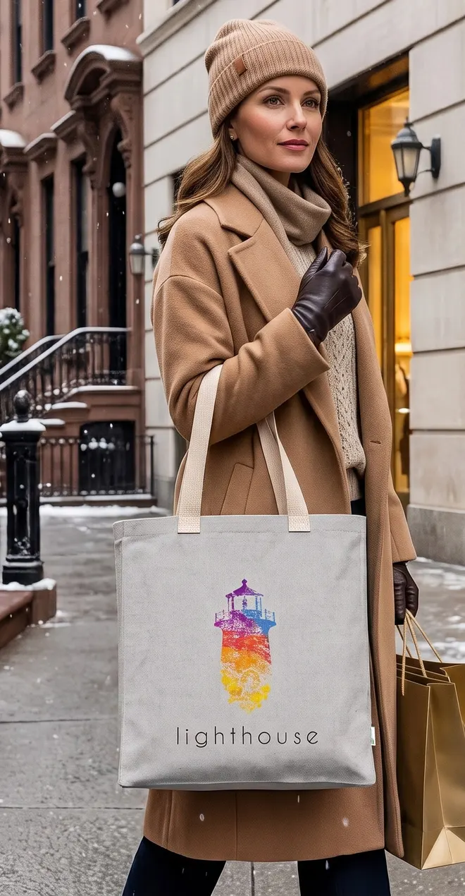 Olivia 10 oz Recycled Cotton Convention Tote