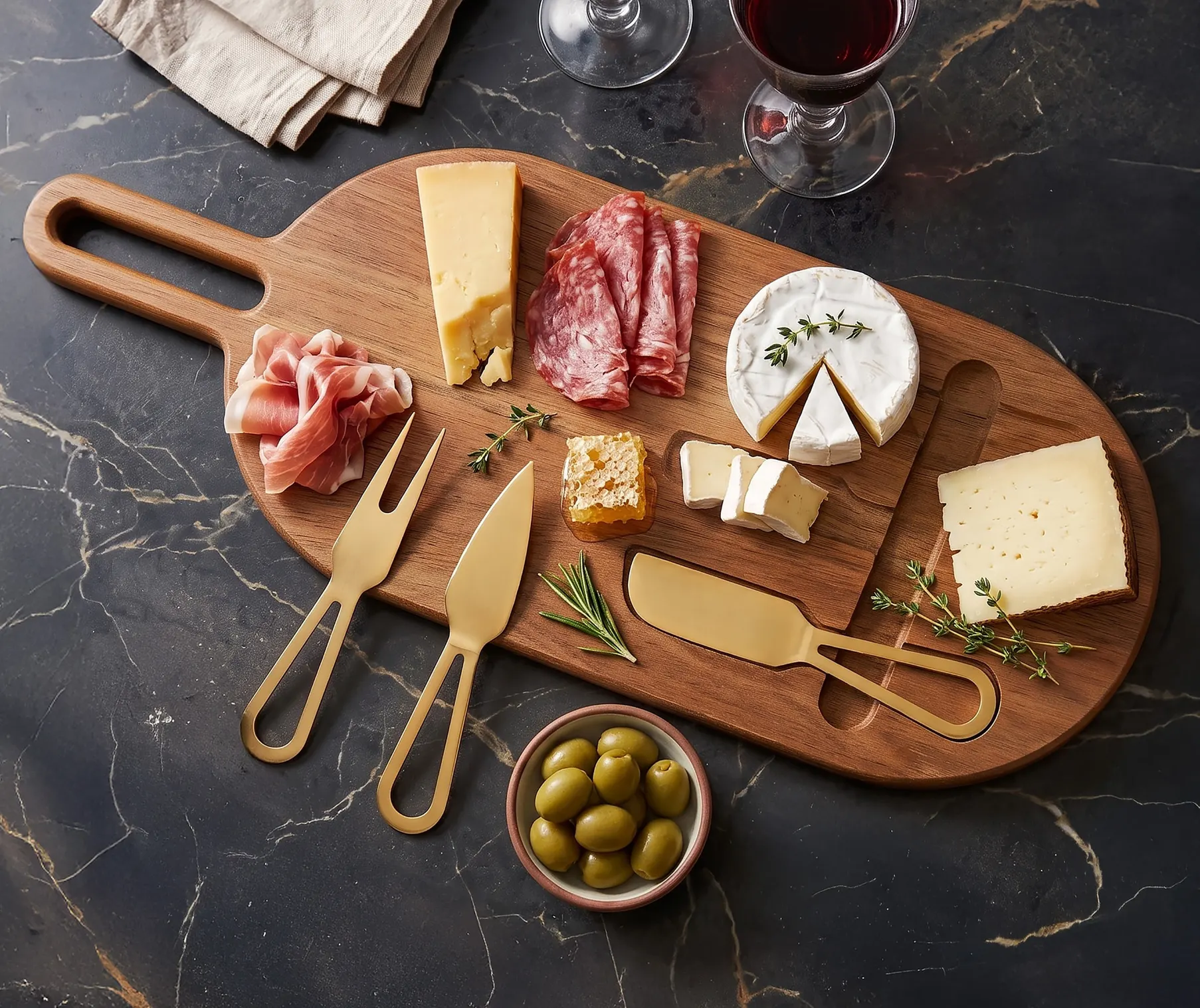 Savora 4⁠-⁠Piece Cheese and Charcuterie Set