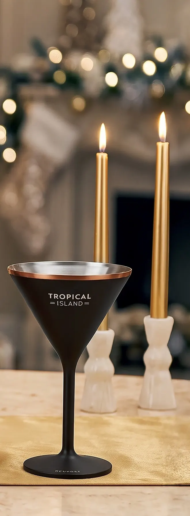 8 oz Stemmed Martini Glass