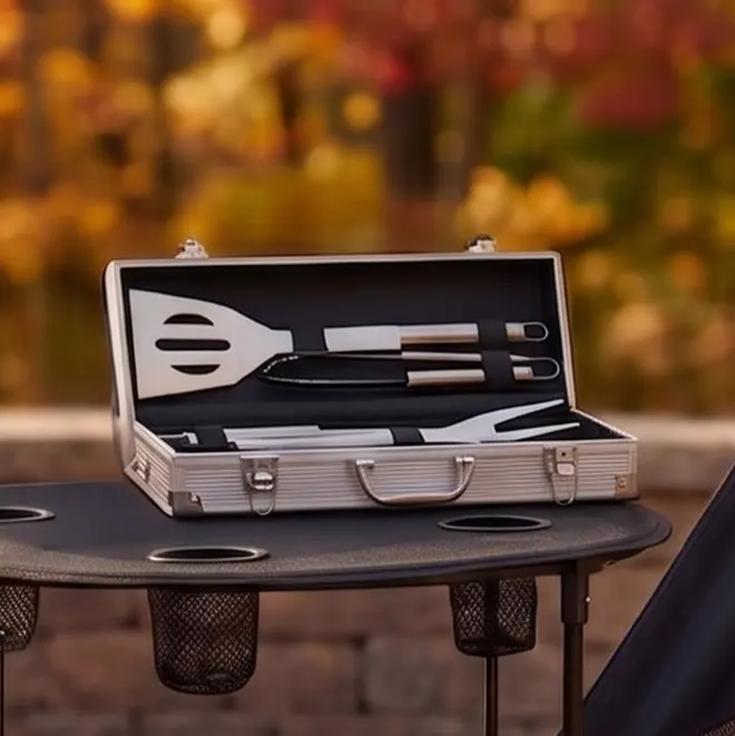 Front Tryon Mini BBQ Set