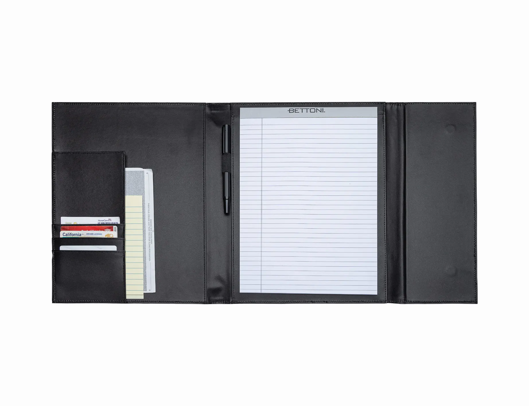 Atrani Bonded Leather Letter Size Padfolio