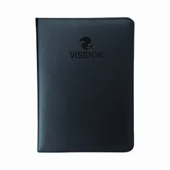 Leder Leather Letter Size Padfolio detail