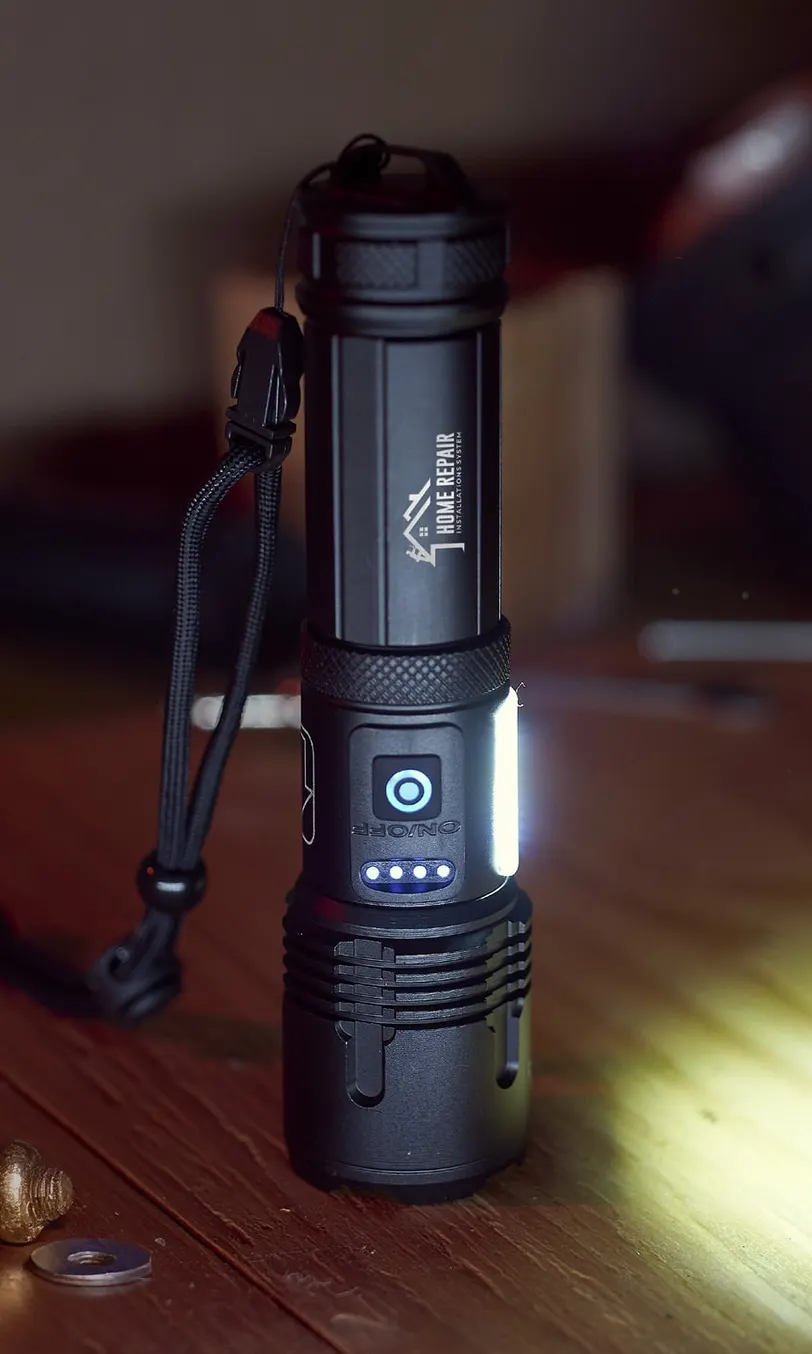 Longmont Rechargeable 1000⁠-⁠Lumen Tactical Flashlight