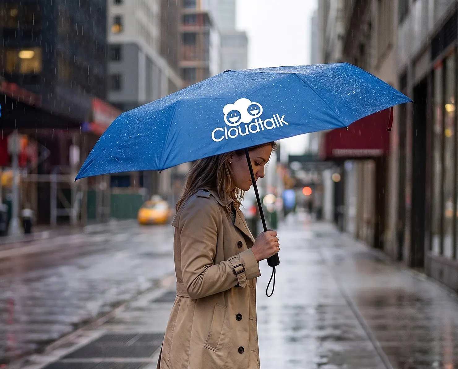 Scottsboro 42" Recycled Folding Umbrella
