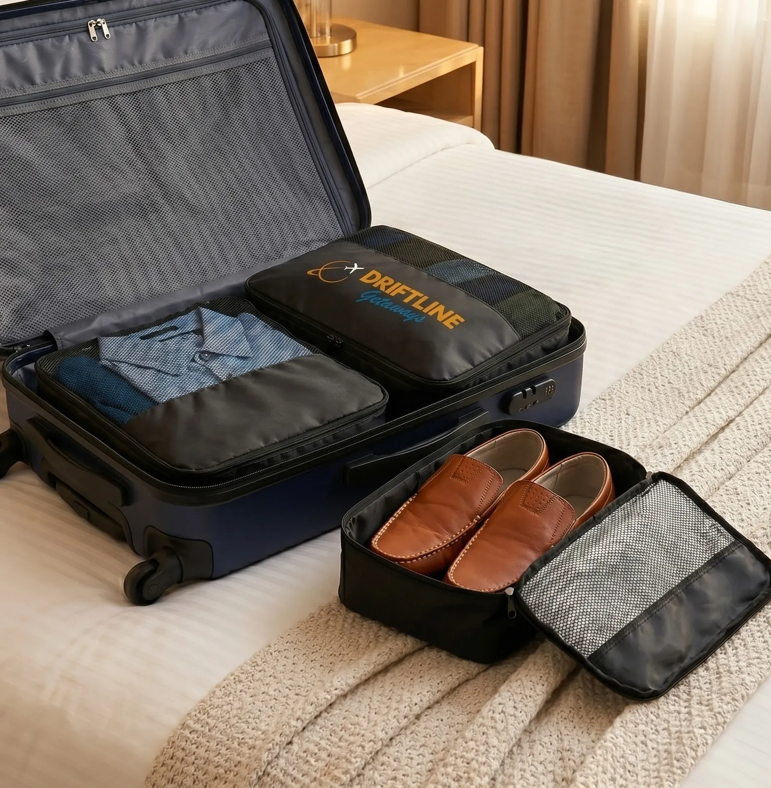 Flynn RPET 3⁠-⁠Piece Packing Cube Set