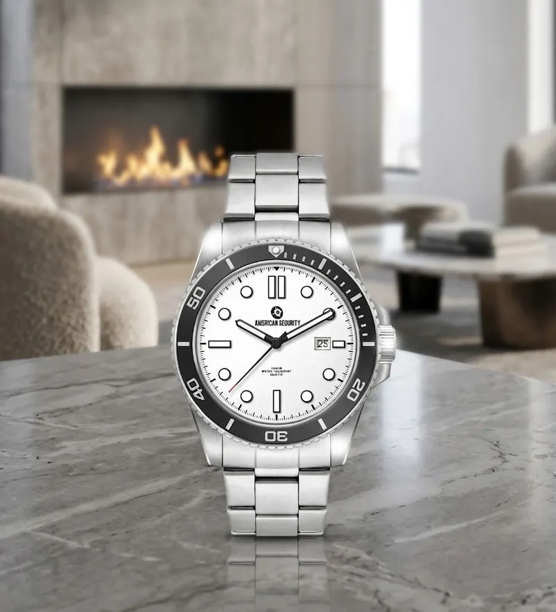 Unisex Silver Bracelet Watch