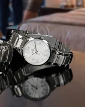 Hers Silver Bracelet Watch