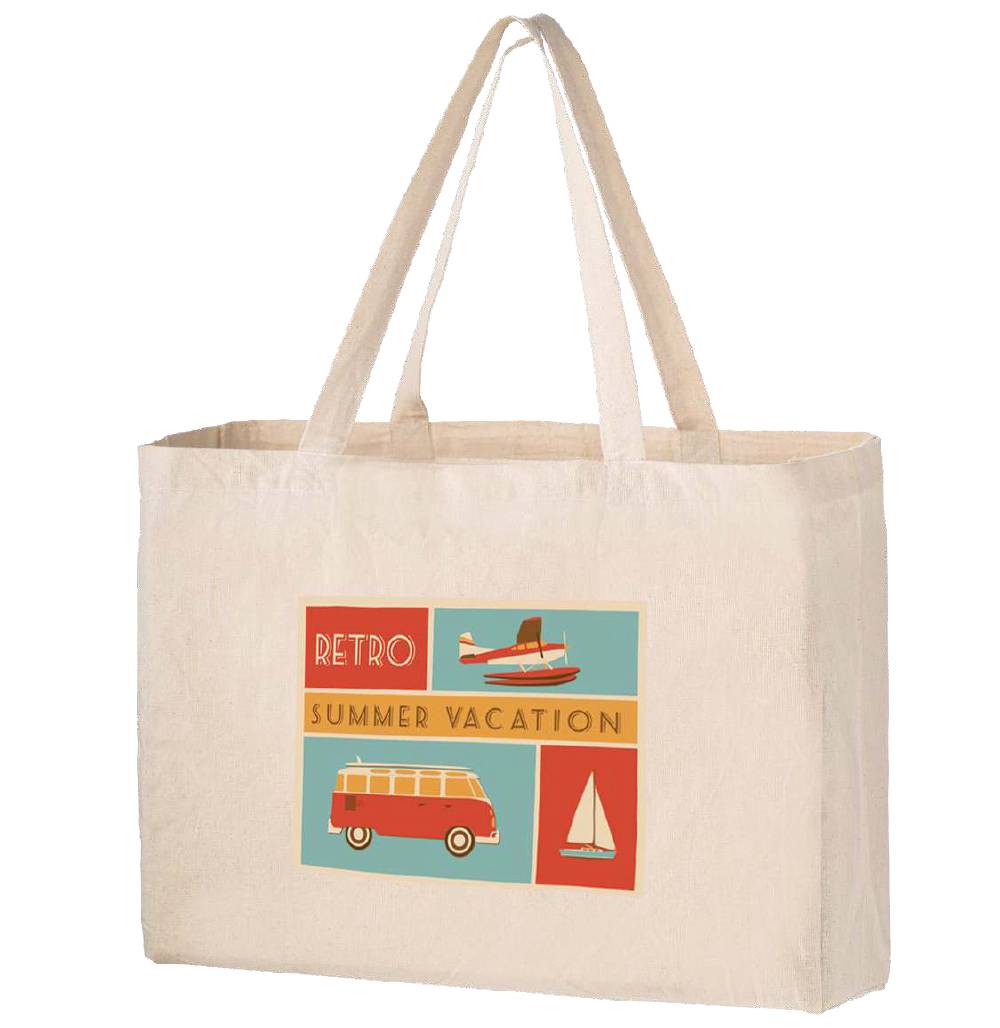 Recycled Canvas Tote Bag