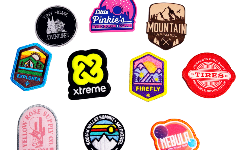 custom logo patches for company logo byb